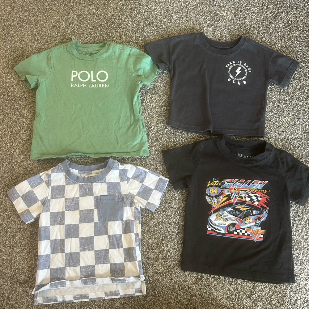 Boys 12-18 months tees